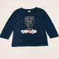 Navy race car top - Size 2