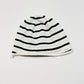 Striped knit beanie - One size
