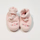 Pink bunny booties - Size 3-6 months