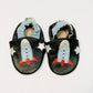 Leather soft sole shoes - Size 6-12 months