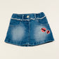 Ladybug denim skirt - Size 1