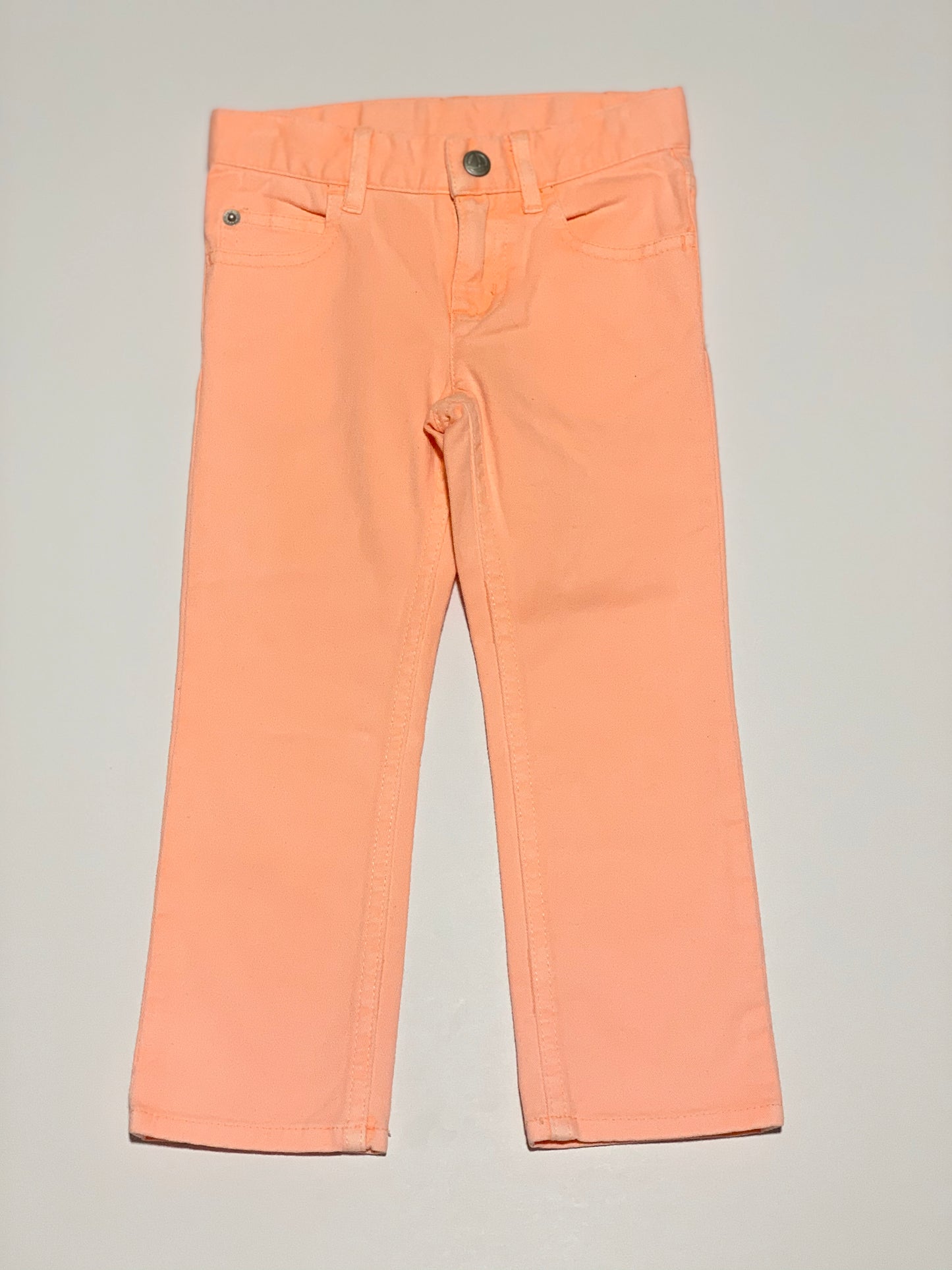 Orange fluro jeans - Size 3