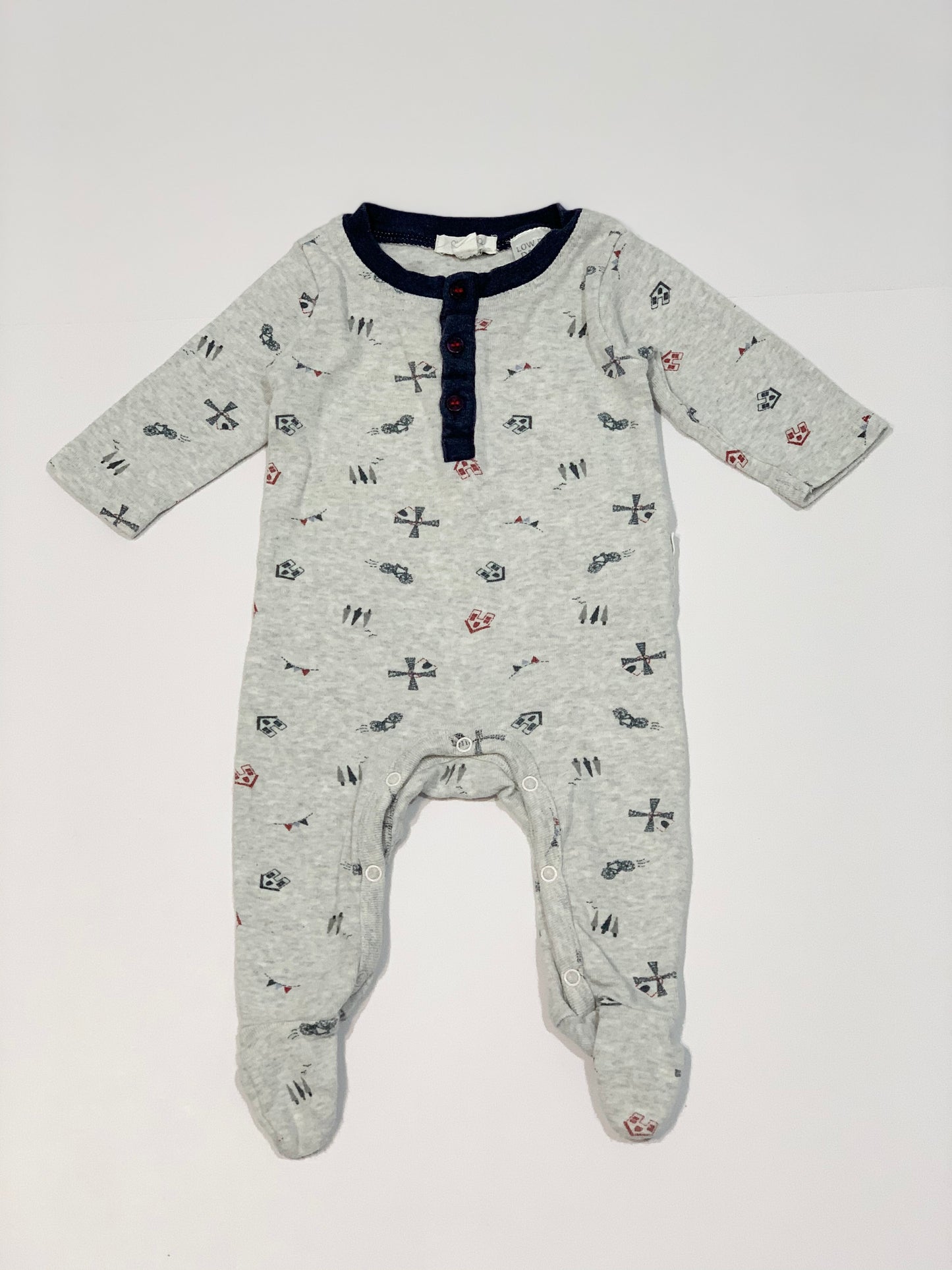 Grey onesie - Size 000