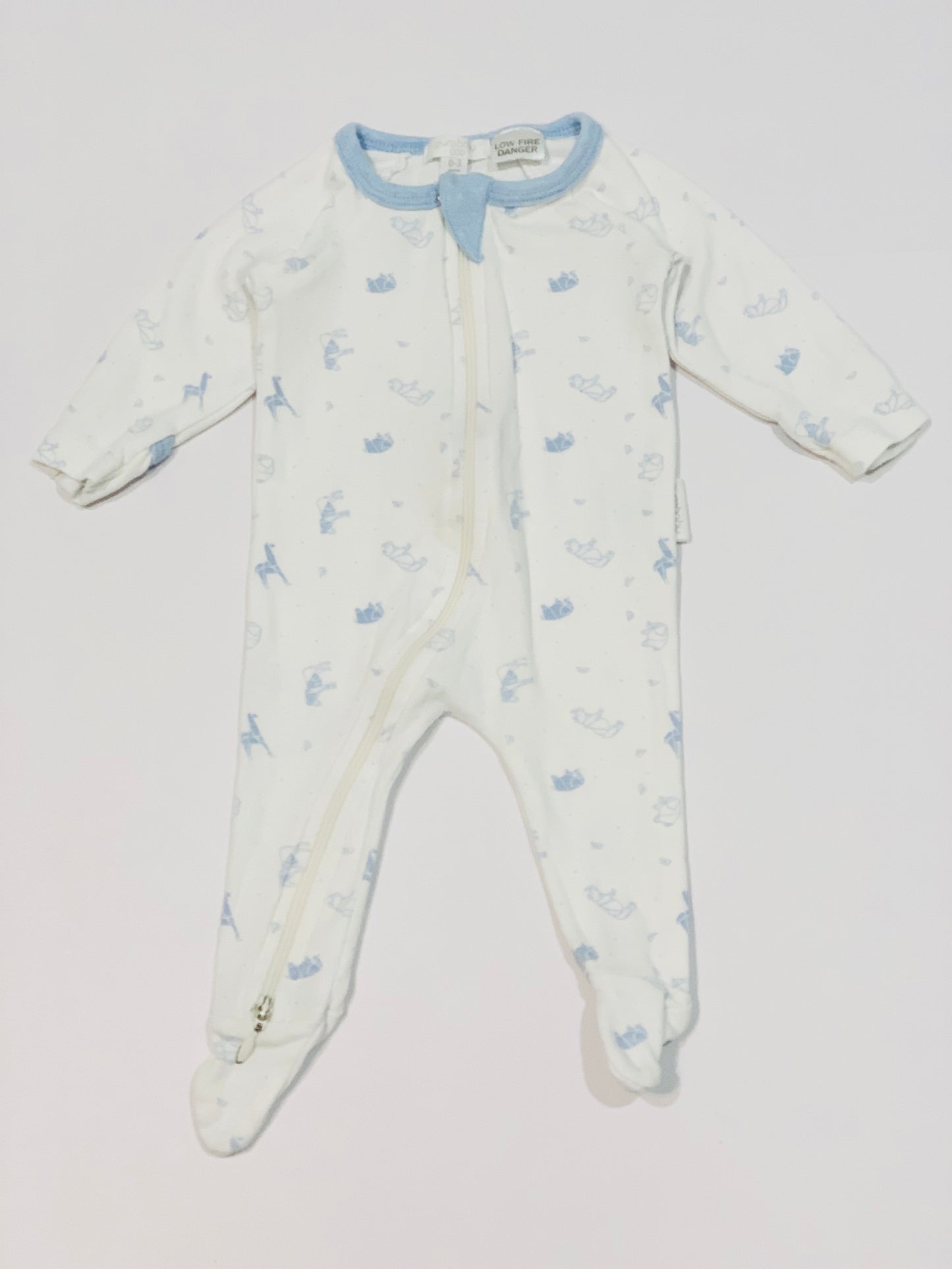Blue rhinos onesie - Size 000
