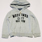 Grey zip hoodie - Size 4