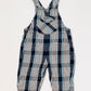 Checkered overalls - Size 6-9 months