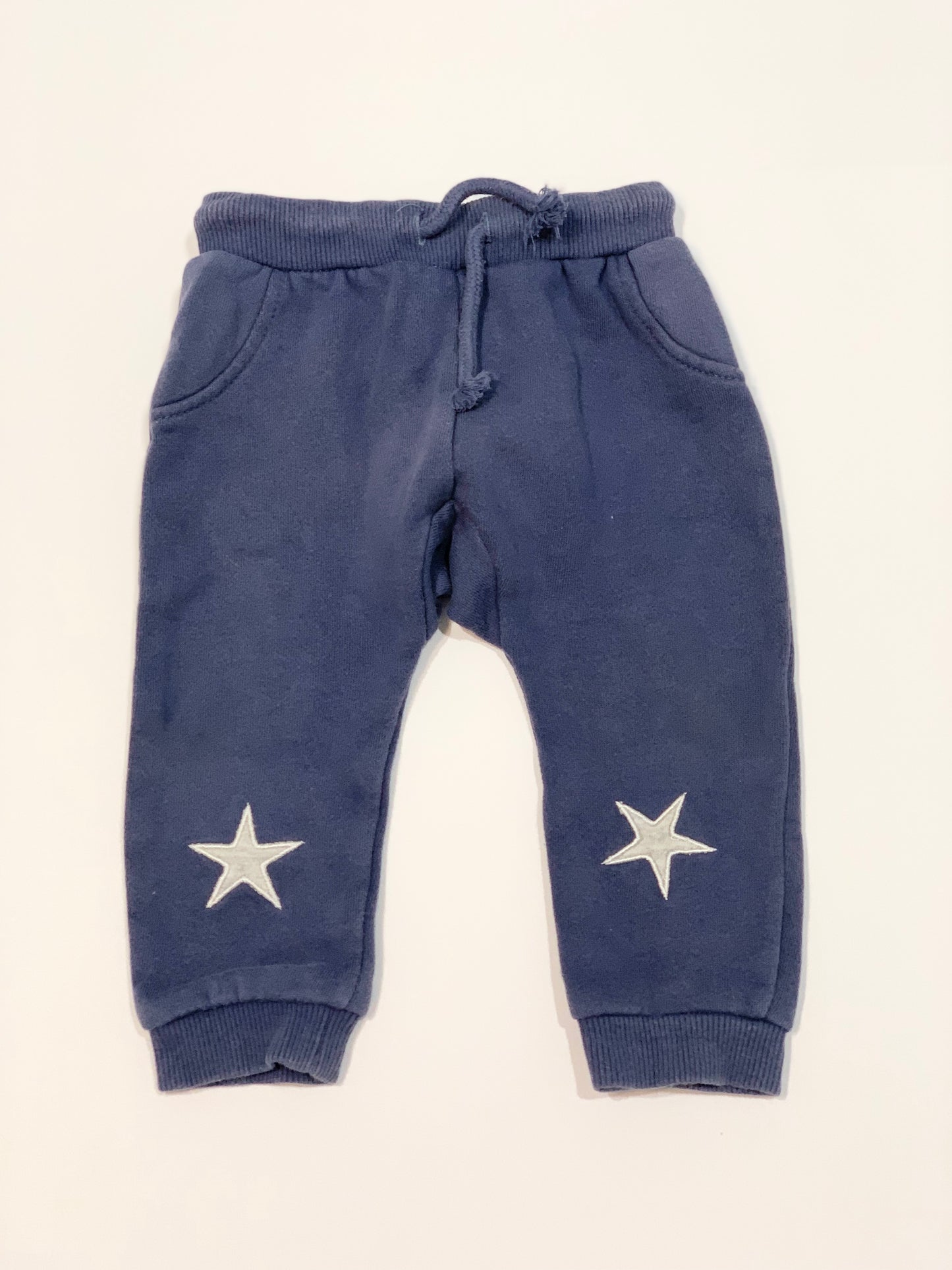 Grey star trackies - Size 0