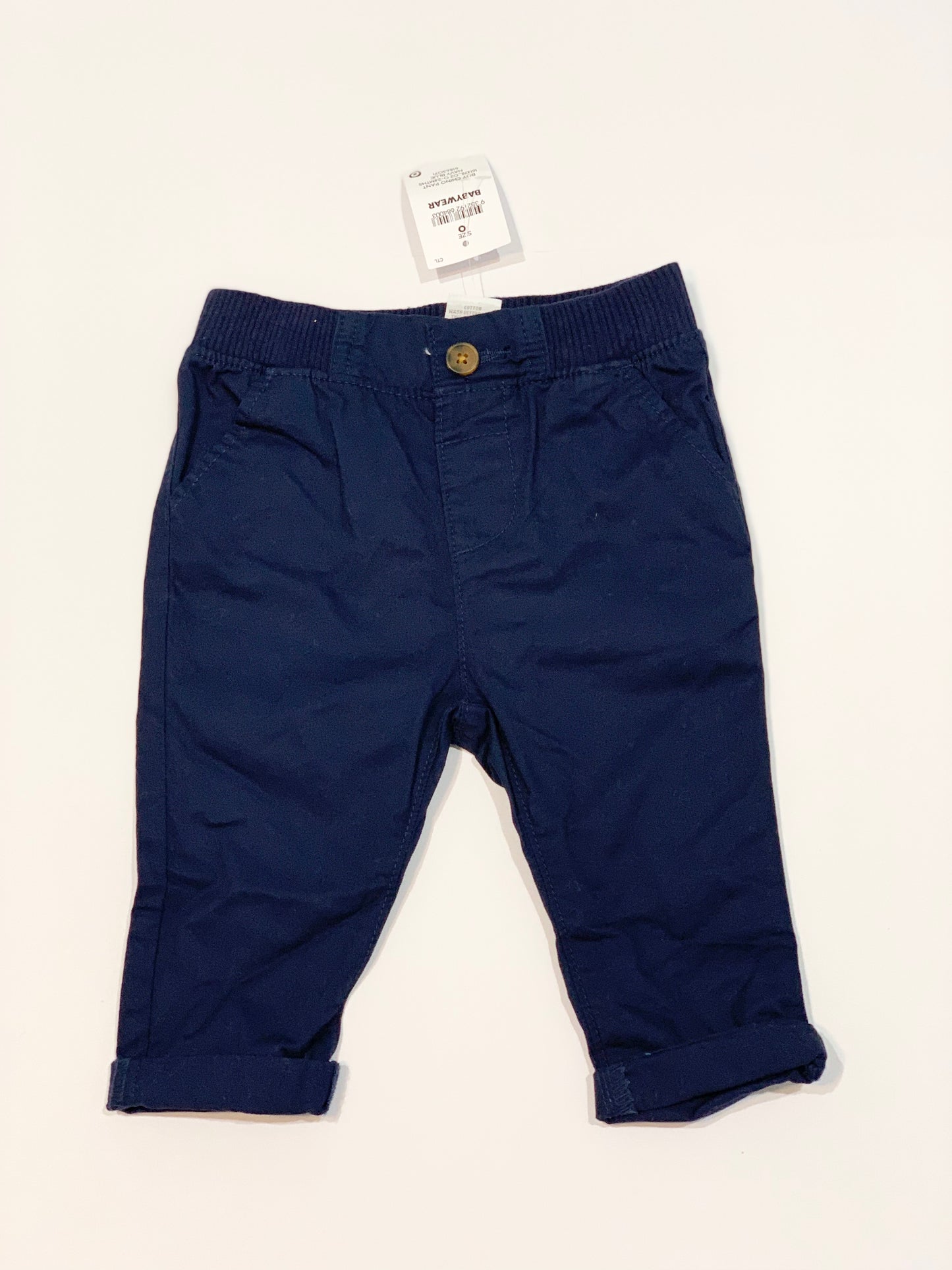 Navy chinos brand new - Size 0