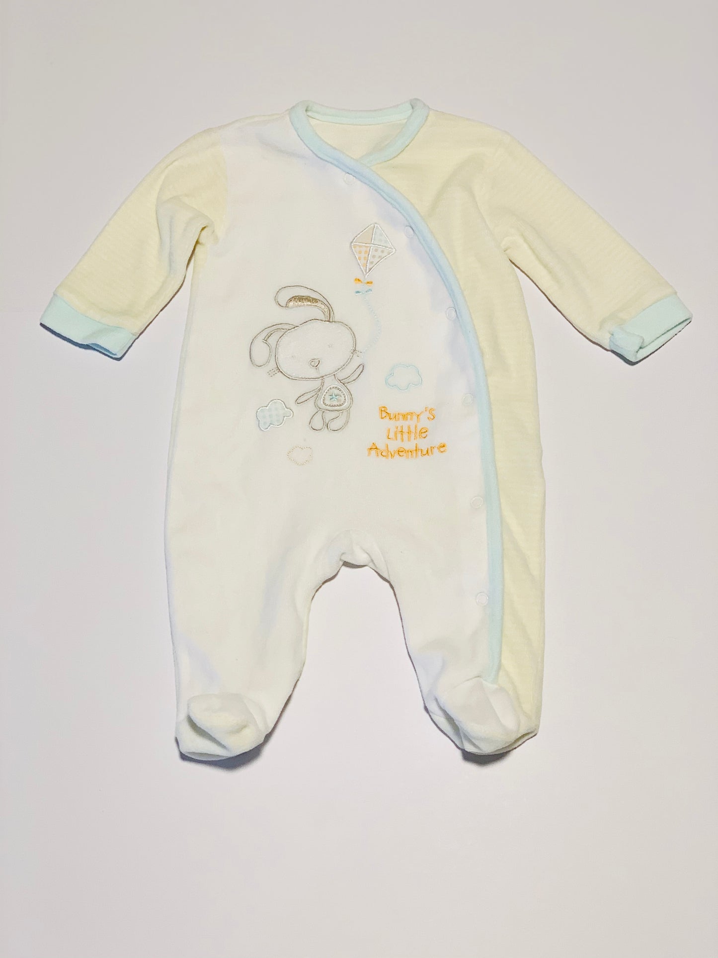 Velour bunny onesie - Size 000