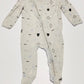 Grey zip onesie - Size 00