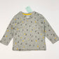 Grey ribbed top brand new - Size 0