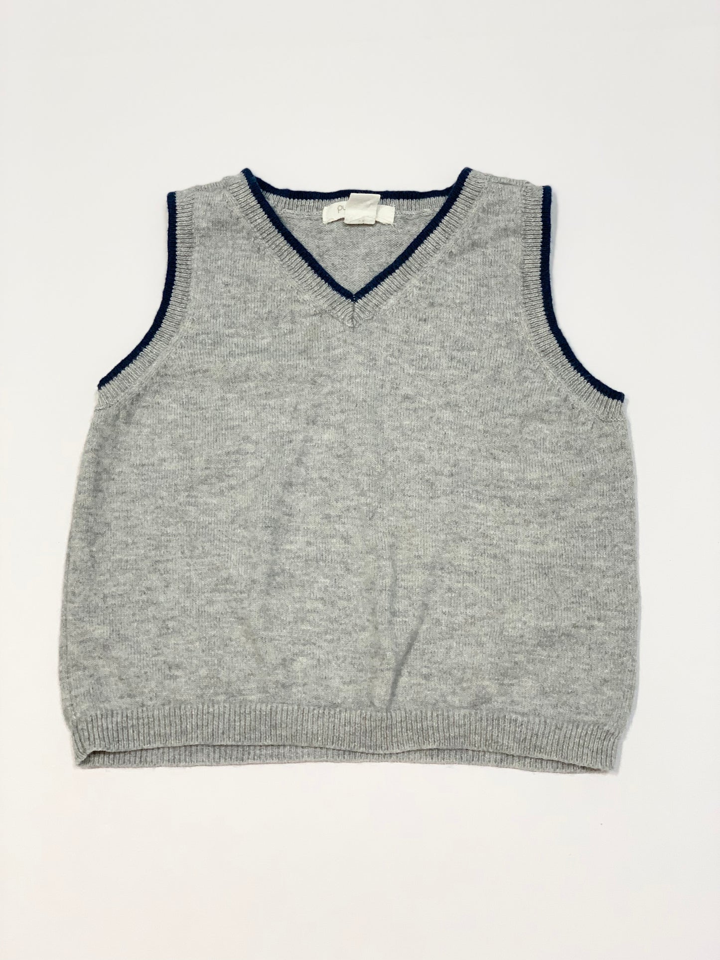 Grey knit vest - Size 0