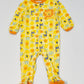 Yellow lion onesie - Size 9 months