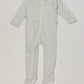 Striped zip onesie - Size 0