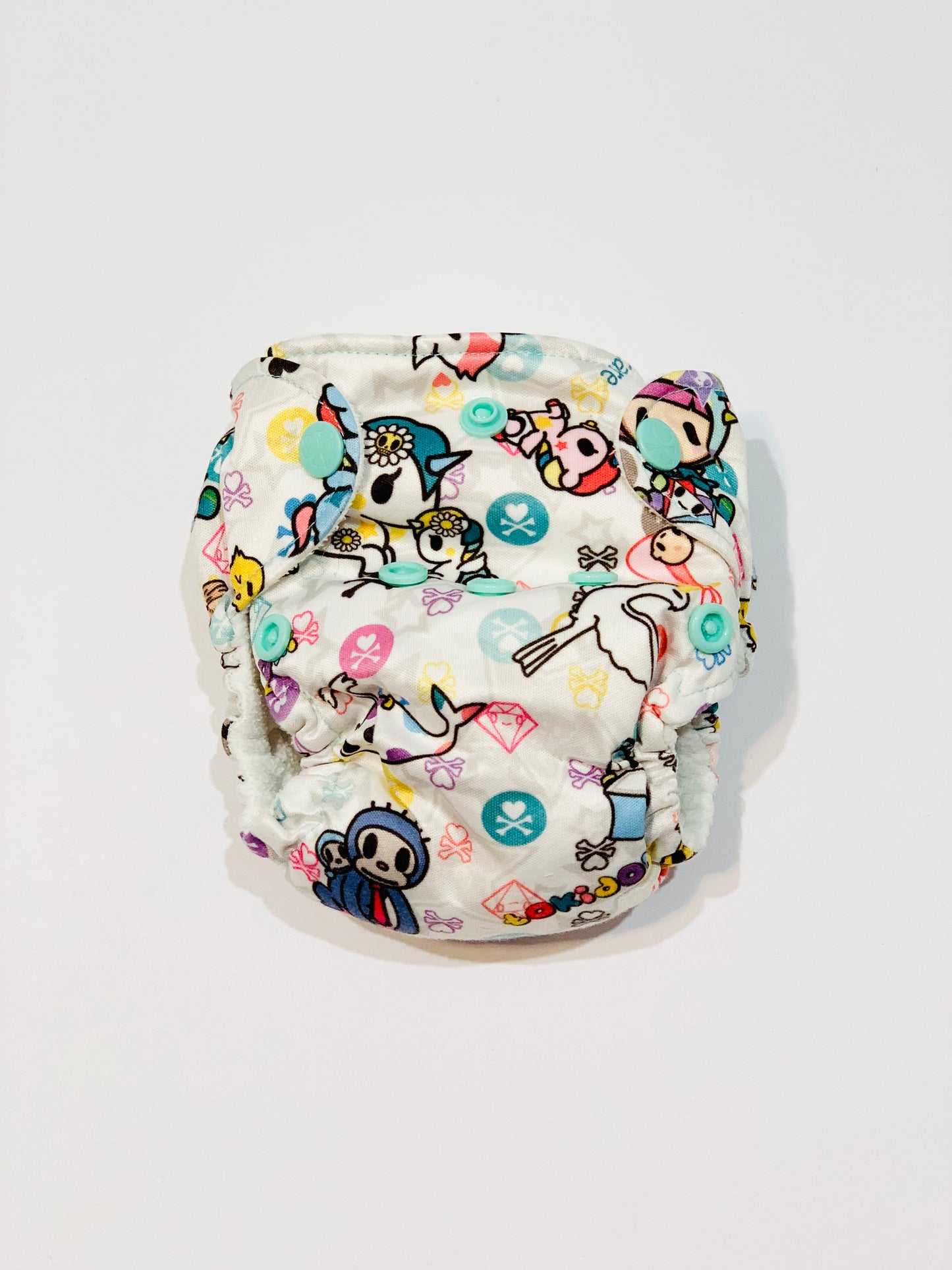 Modern cloth nappy and insert - Size newborn