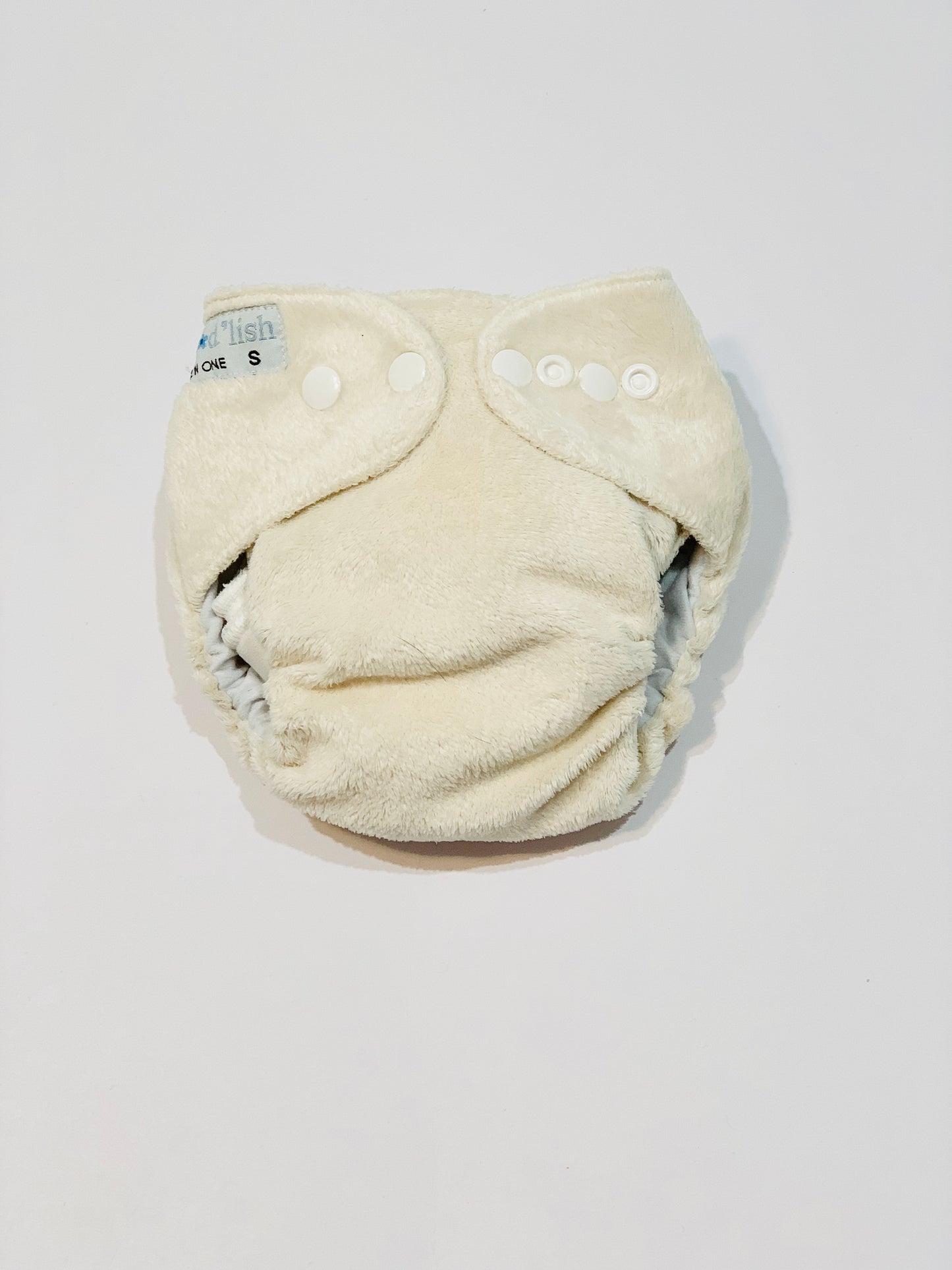 Modern cloth nappy and inserts - Size small