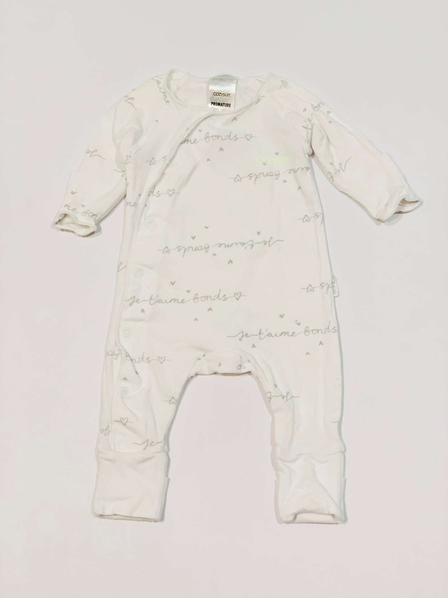 White Cosysuit - Size 00000