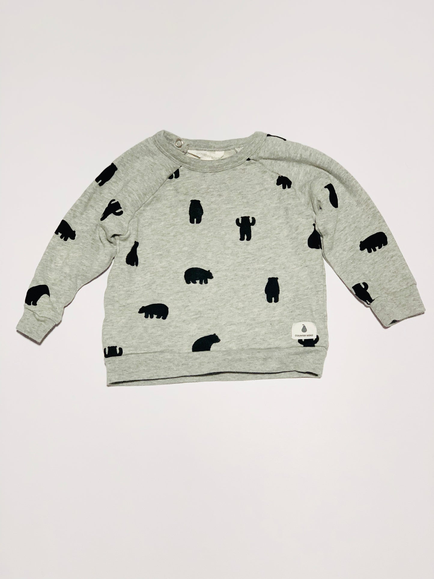 Grey bear sweater - Size 0