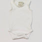 White lace trim bodysuit - Size 0000