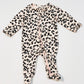 Leopard zip onesie - Size 00000