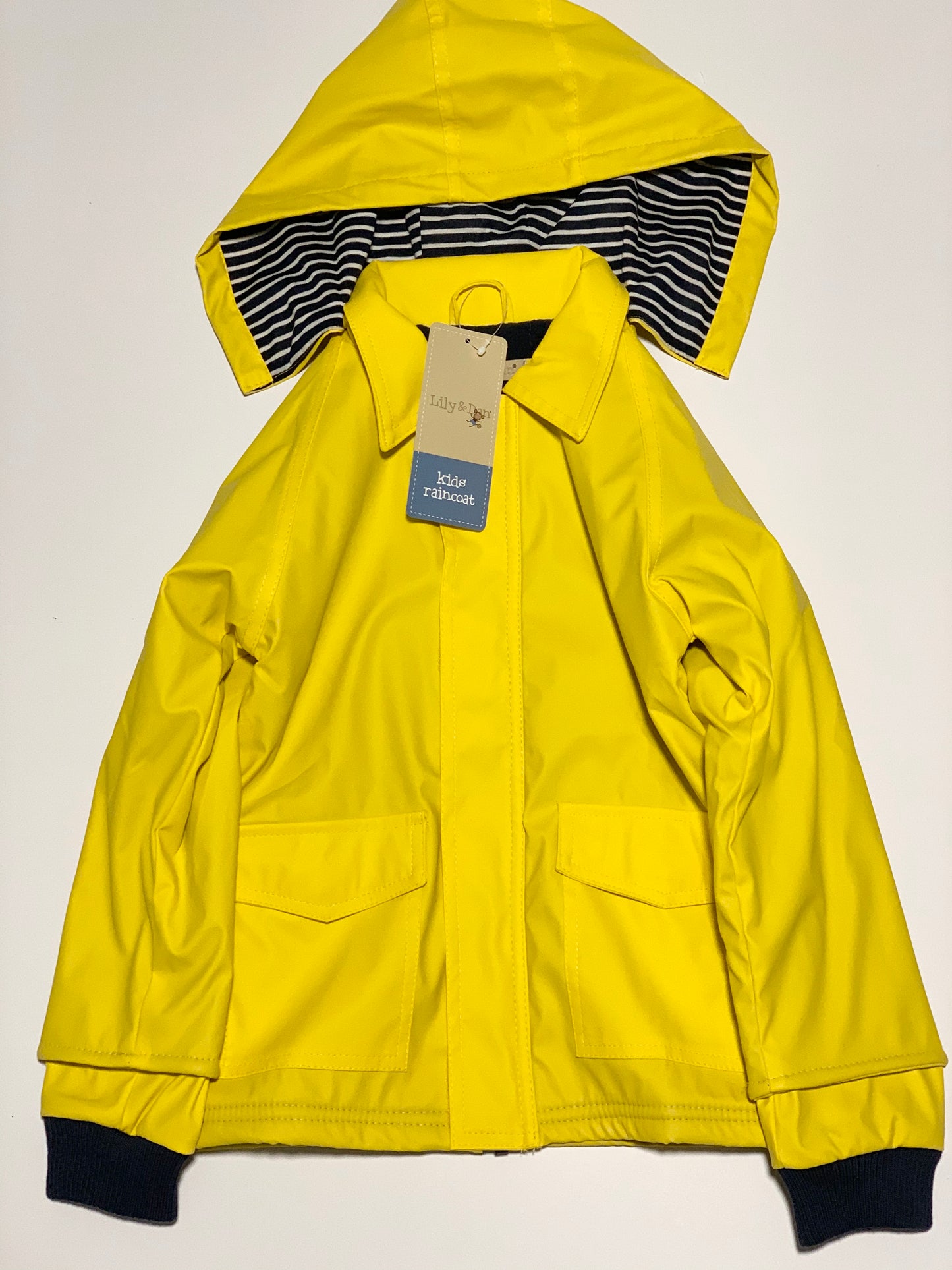Yellow raincoat BNWT - Size 4