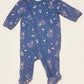 Outer space zip onesie - Size 0000
