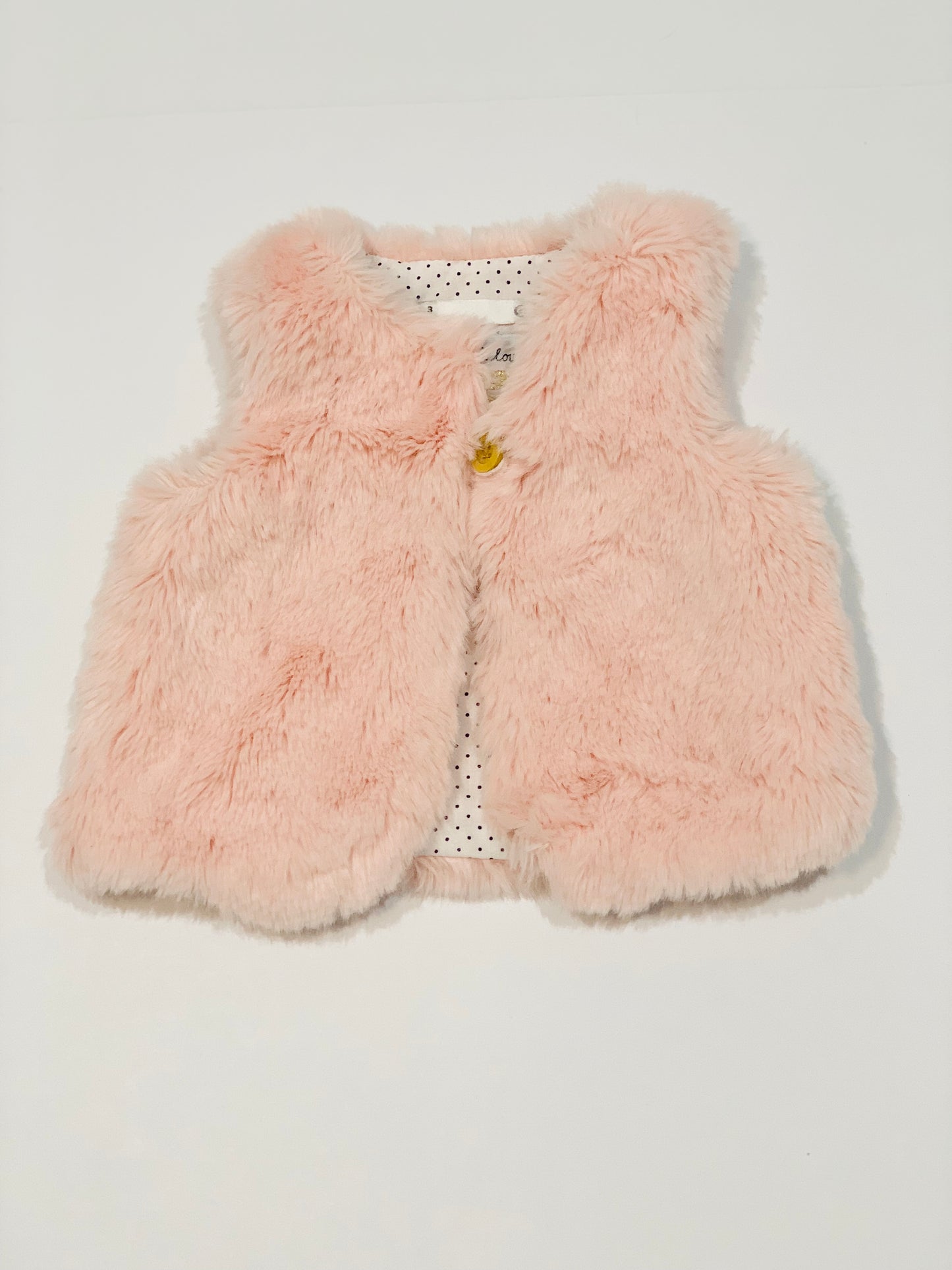 Faux fur vest - Size 000