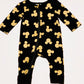 Metallic Mickey zip onesie - Size 000