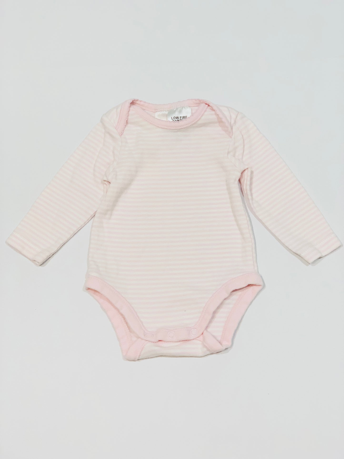 Pink striped bodysuit - Size 000