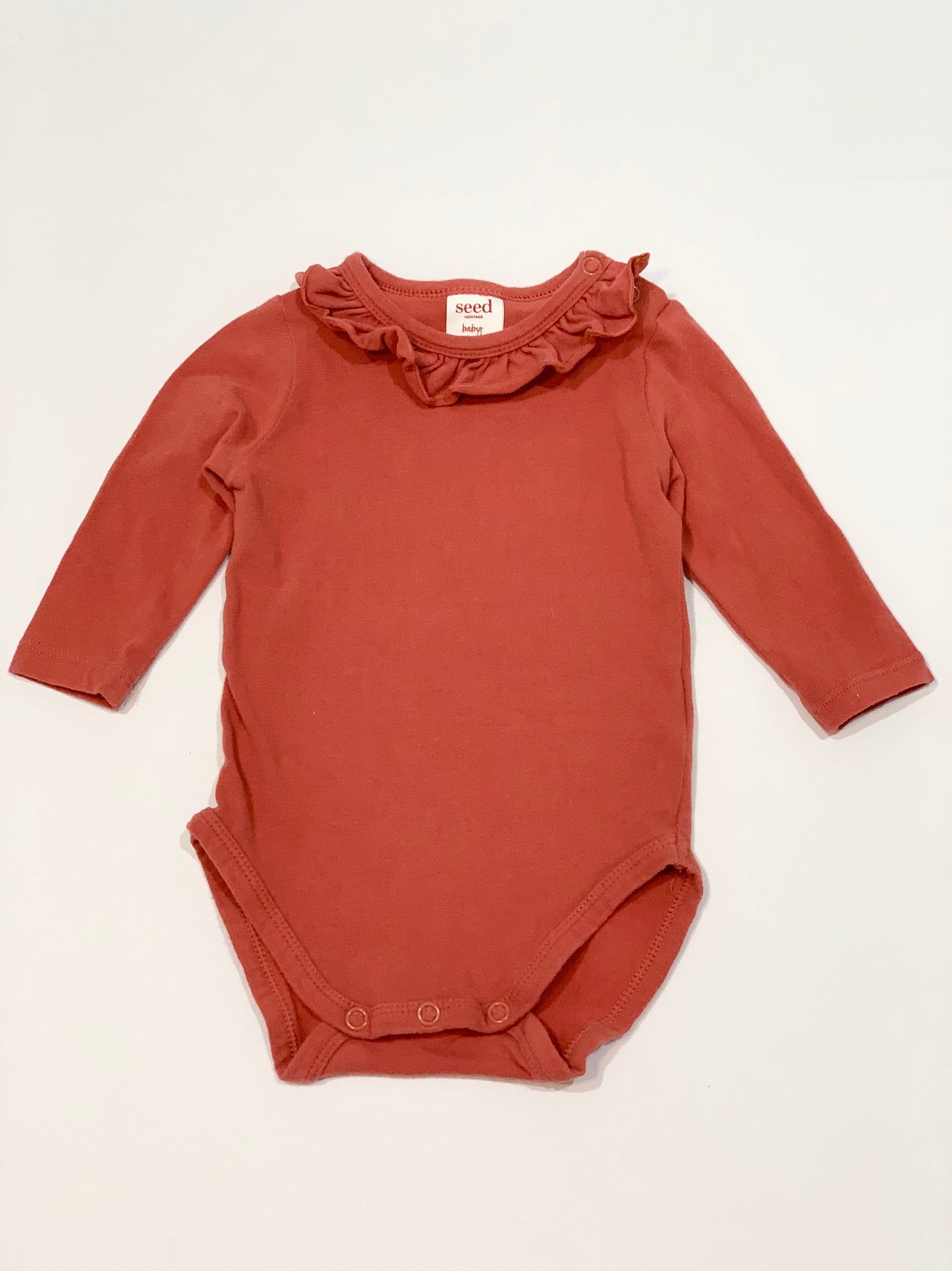 Ruffle collar bodysuit - Size 000
