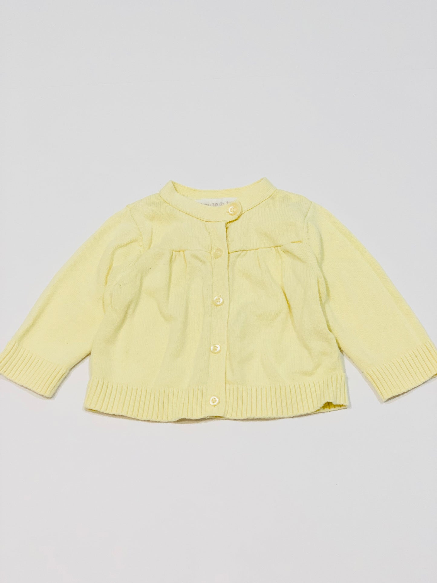 Yellow cardigan - Size 000