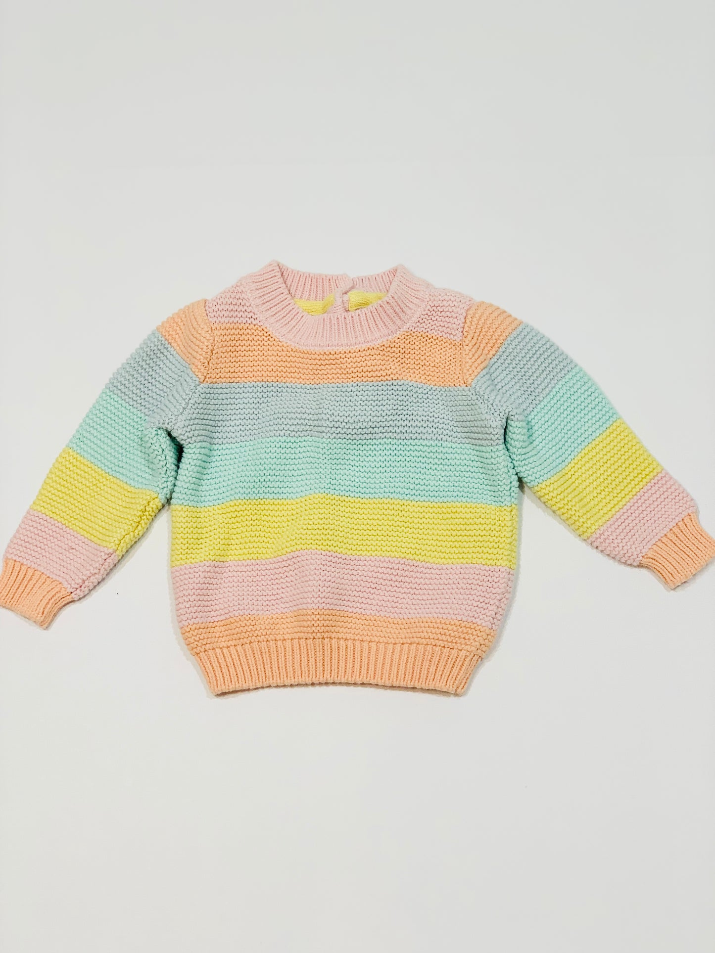 Rainbow knit jumper - Size 000