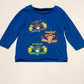 Blue racecar top - Size 0