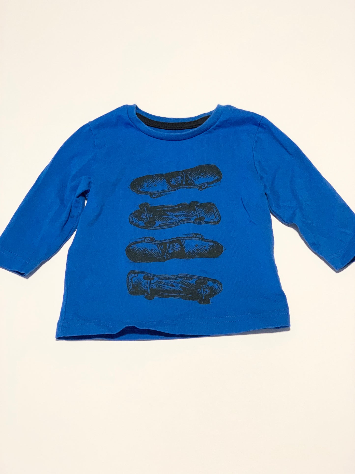 Blue skateboard top - Size 0