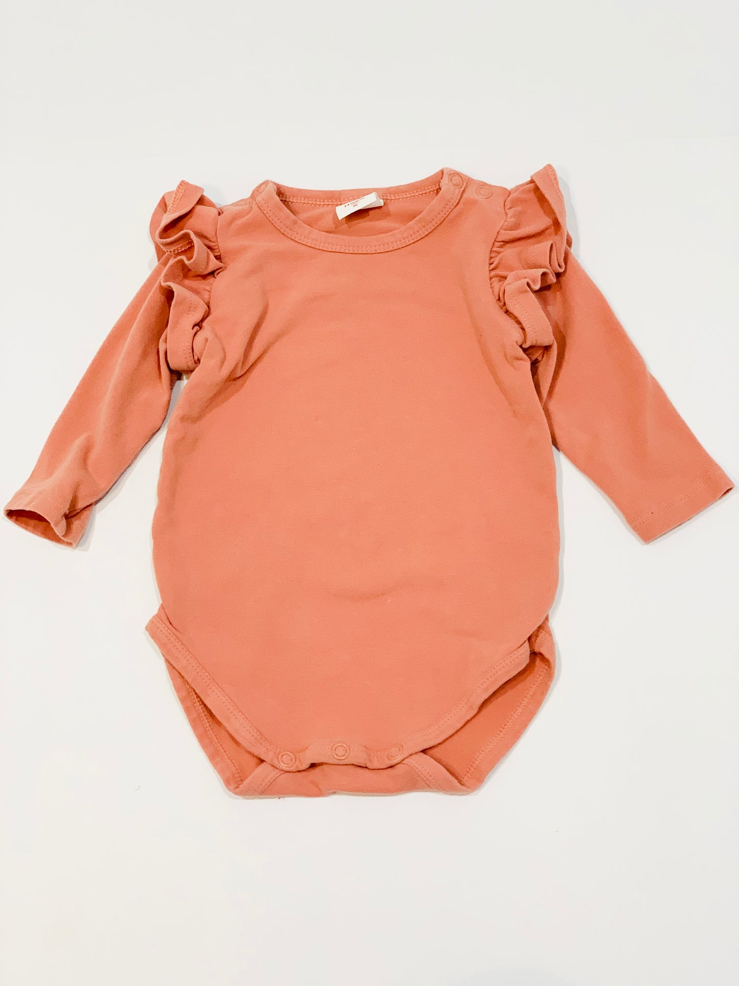 Ruffle sleeve bodysuit - Size 00