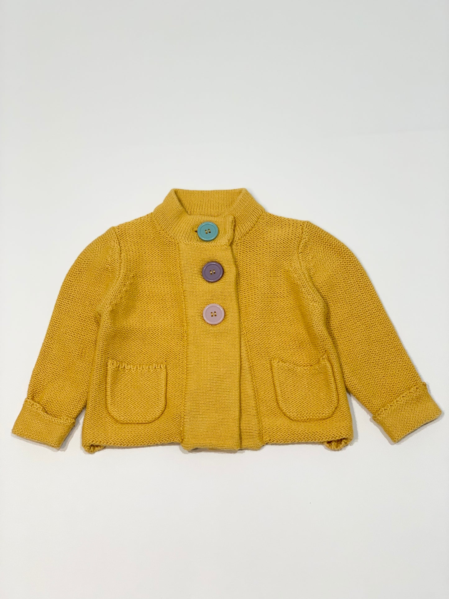 Mustard cardigan - Size 00