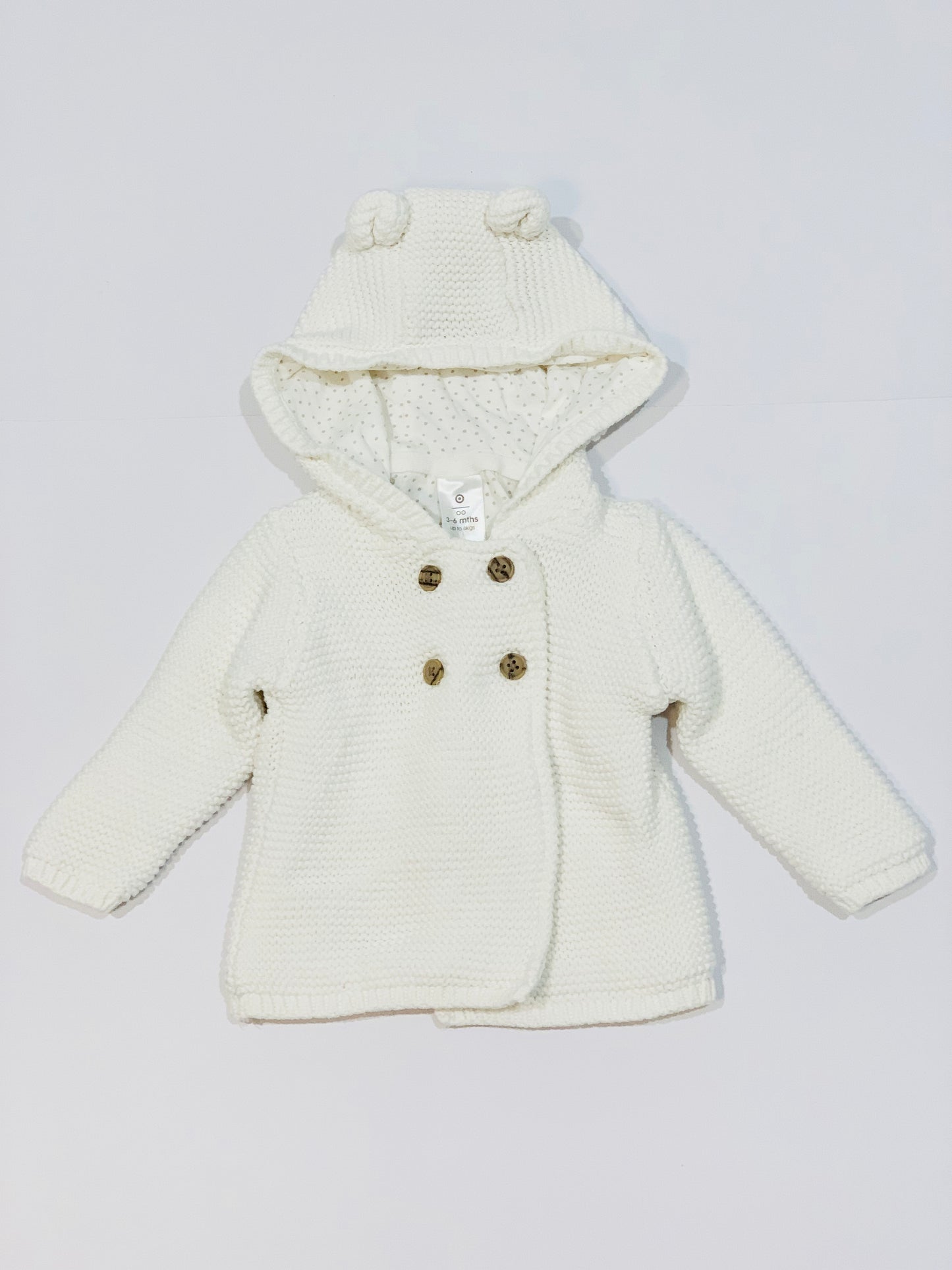 White knit jacket - Size 00
