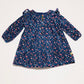 Blue floral corduroy dress - Size 00