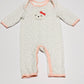 Spotty cat onesie - Size 6-9 months