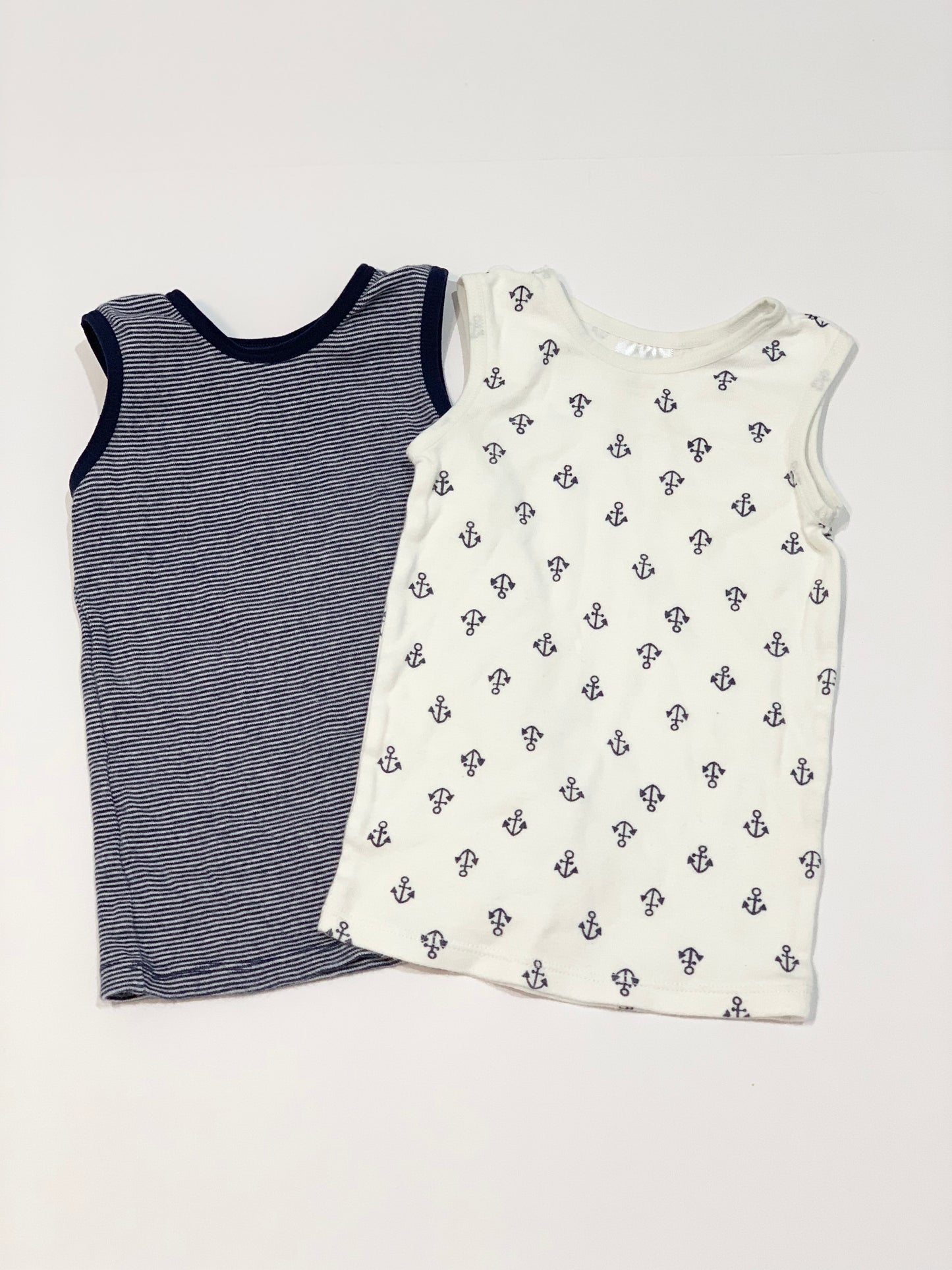 Navy singlets - Size 00