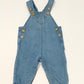 Blue chambray overalls - Size 00