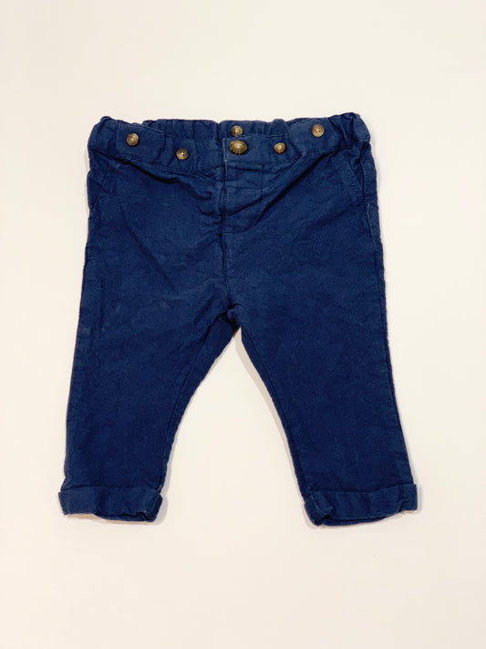 Blue cotton pants - Size 00