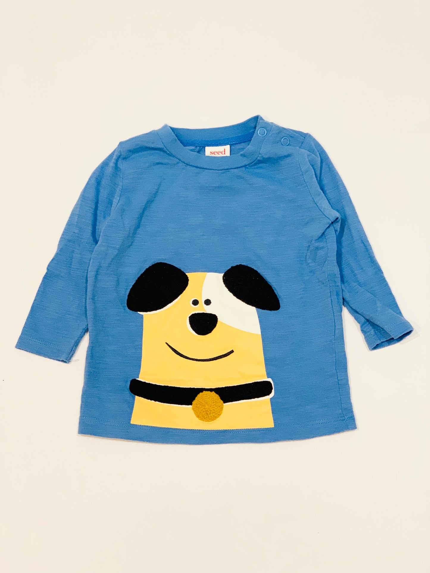 Blue dog top - Size 00