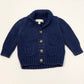 Navy knit jacket - Size 00