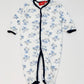 Blue bear onesie - Size 00