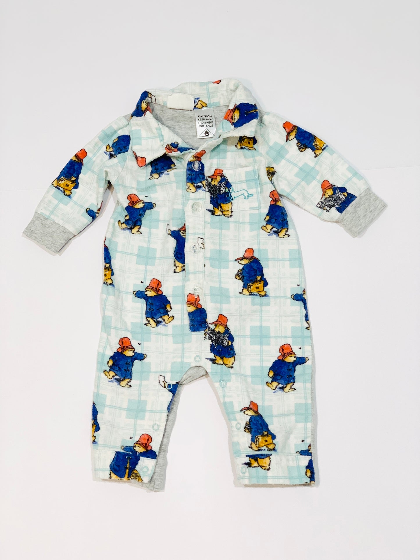 Paddington Bear onesie - Size 00