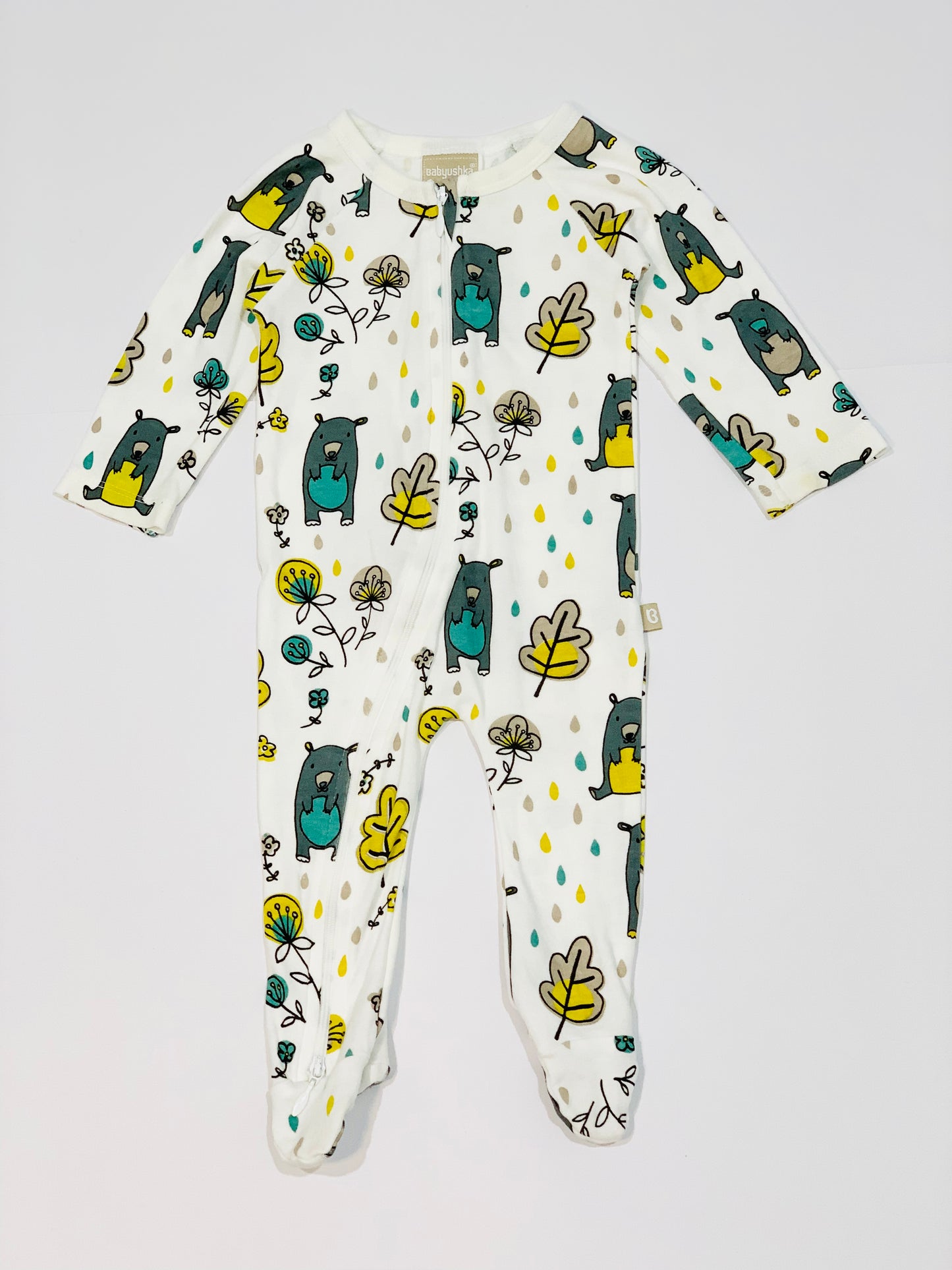 White zip onesie - Size 00