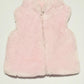 Pink fluffy vest - Size 0