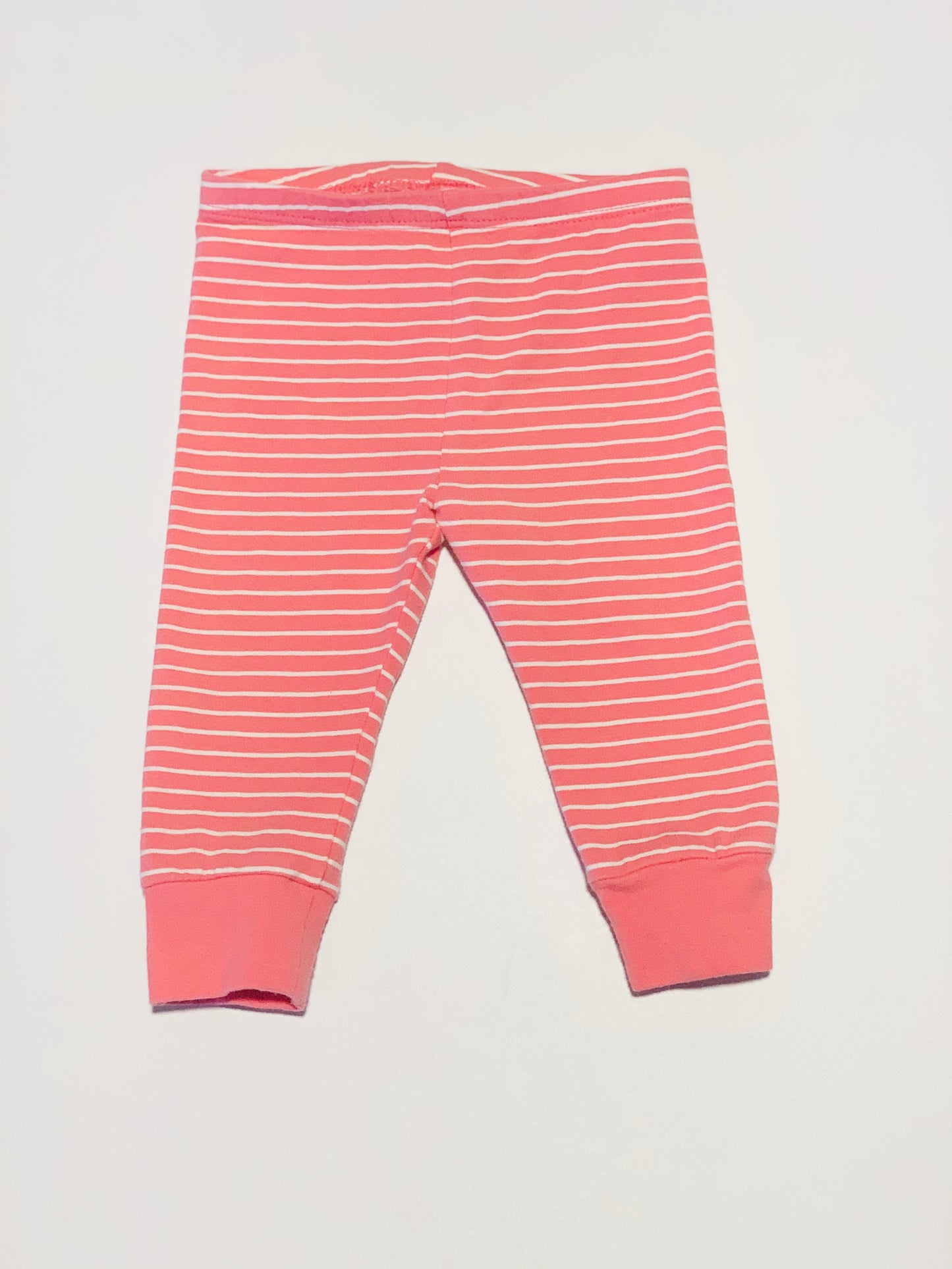 Pink stripe leggings - Size 00