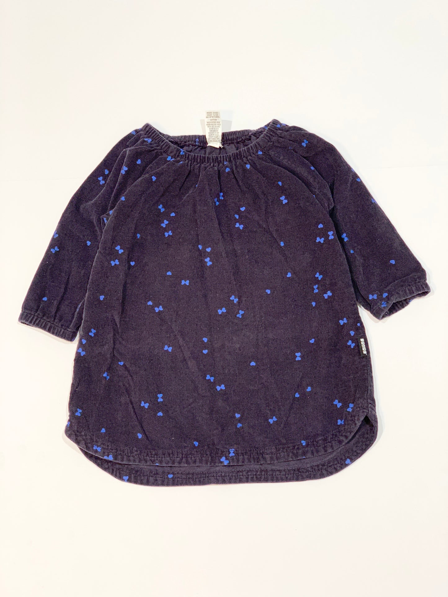 Navy corduroy dress - Size 0